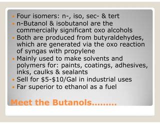  Butanol: Uma Maravilha Industrial para Revestimentos e Biocombustíveis?